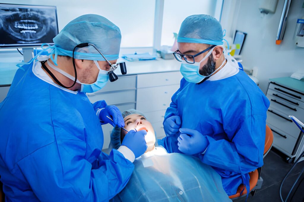 tooth implant process